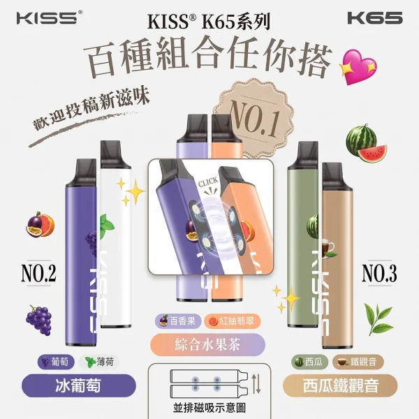 KIS5-6500口一次性電子煙-產品圖片 KIS5 6500口一次性電子煙 產品圖片
